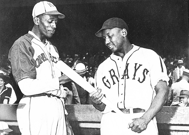 Josh Gibson and Satchel Page in the Negro League